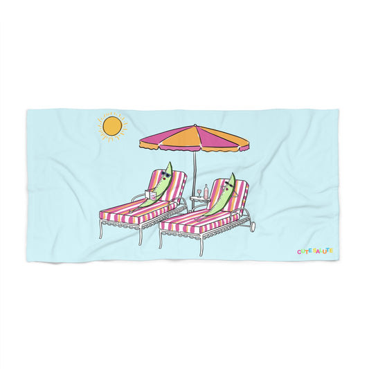 Pickle Summer Cute Beach Towel