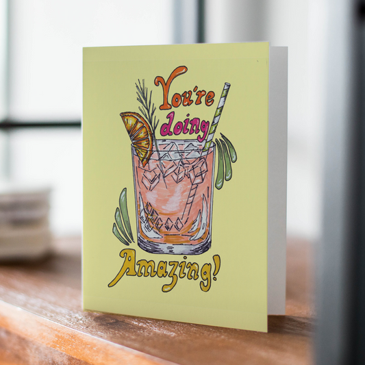 You're Doing Amazing Greeting Card