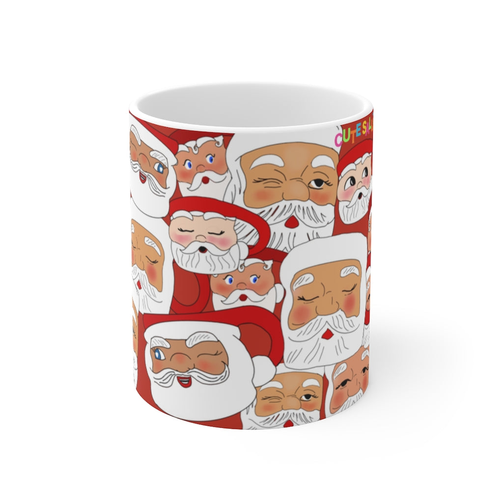 Kitsch-mas Santa Mug