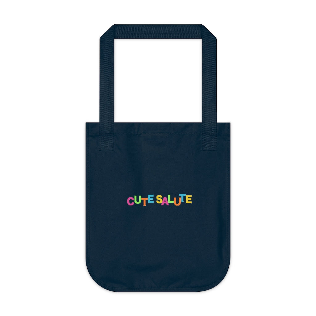 Thank You Have A Nice Day Organic Canvas Tote Bag