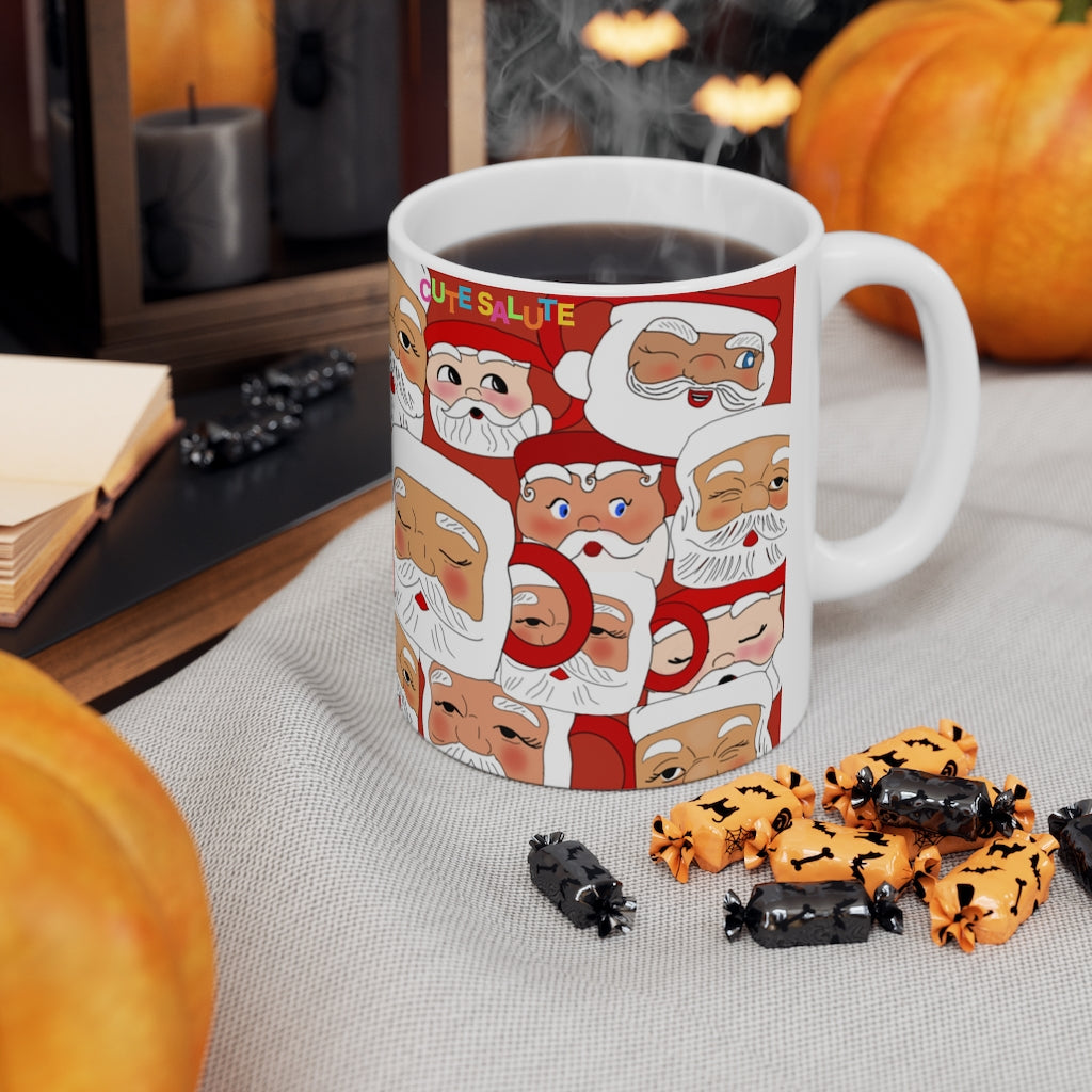 Kitsch-mas Santa Mug