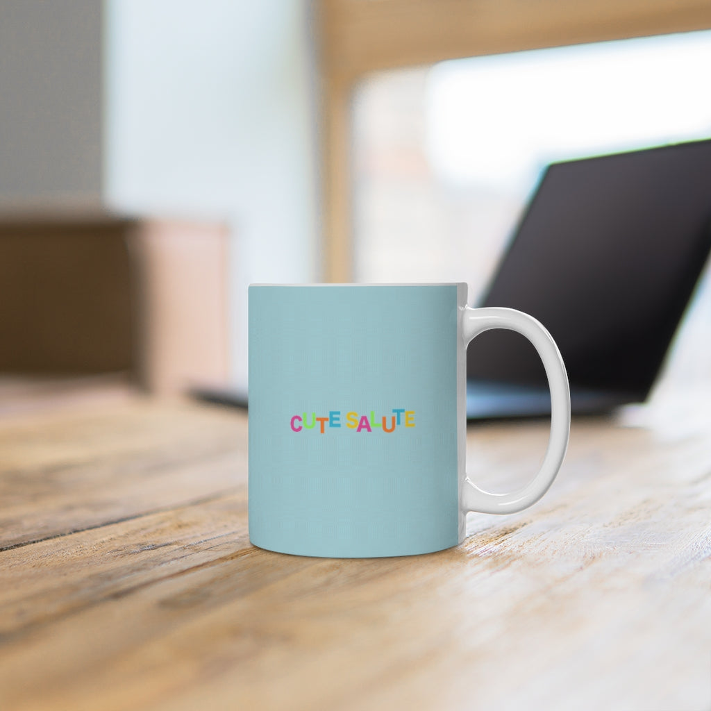 Breakfast Tiger Ceramic Mug