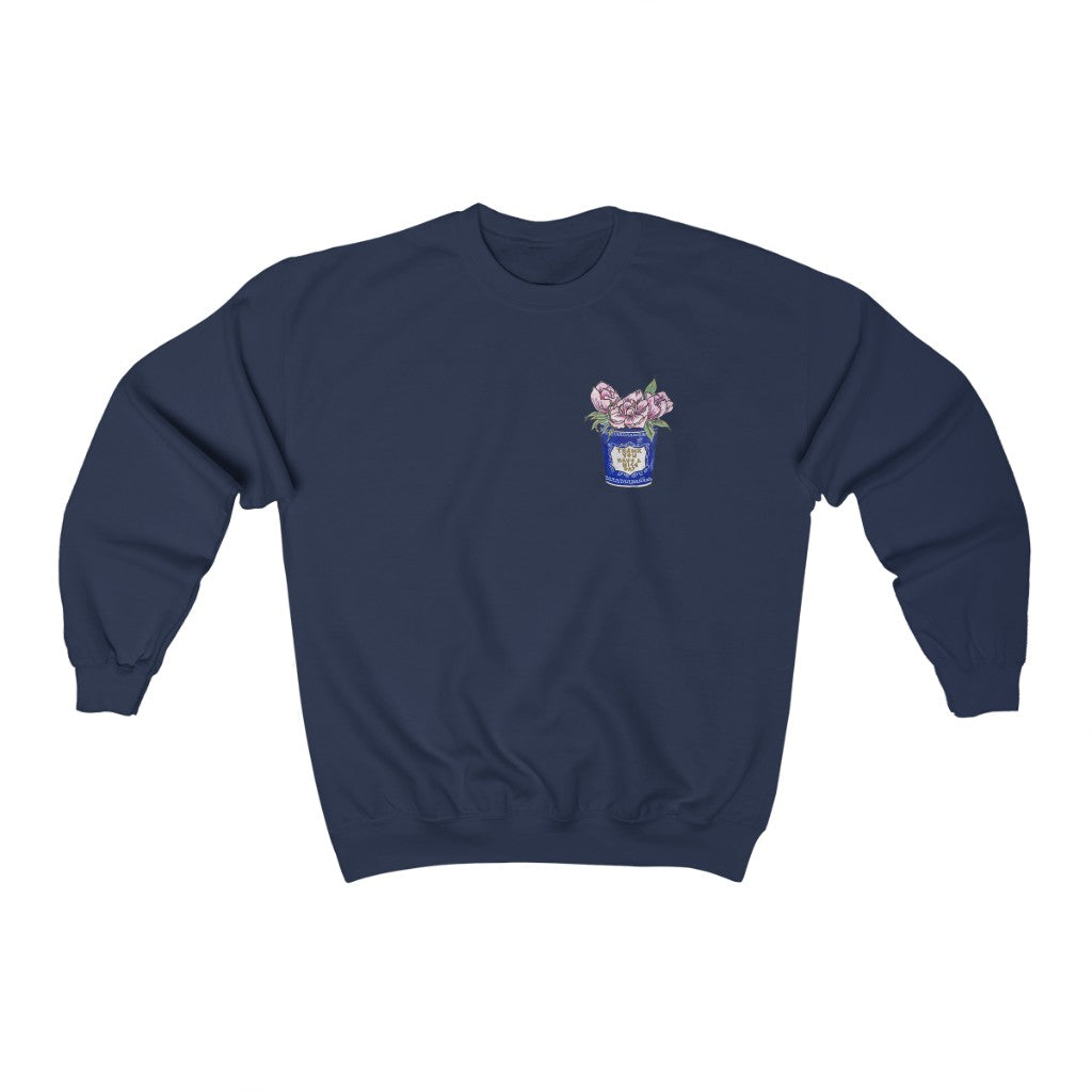 blue coffee cup nyc NYC Coffee Cup Unisex Heavy Blend™ Crewneck Sweatshirt – Cute Salute