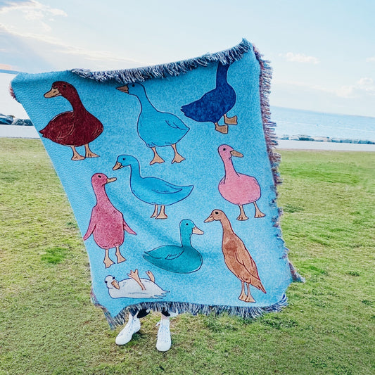 Duck Woven Blanket
