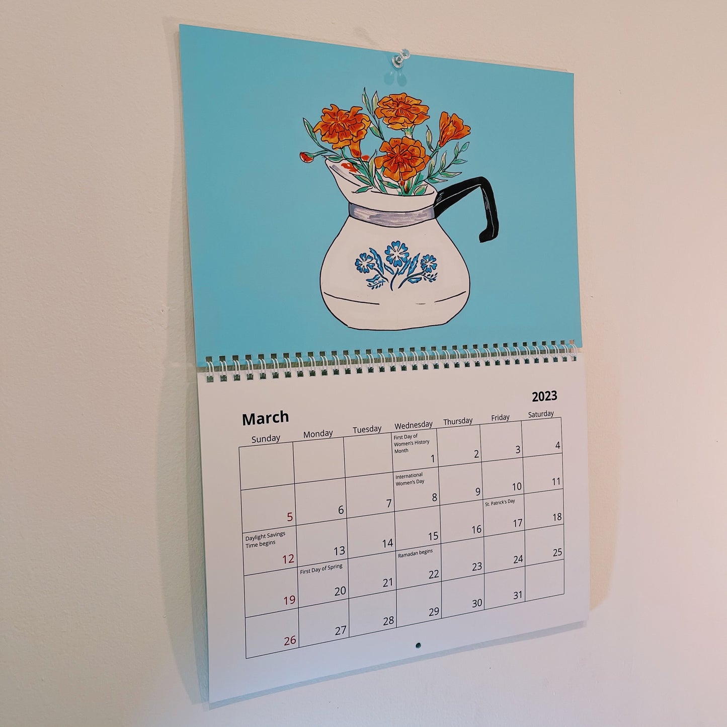 Cute Salute 2023 Wall Calendar