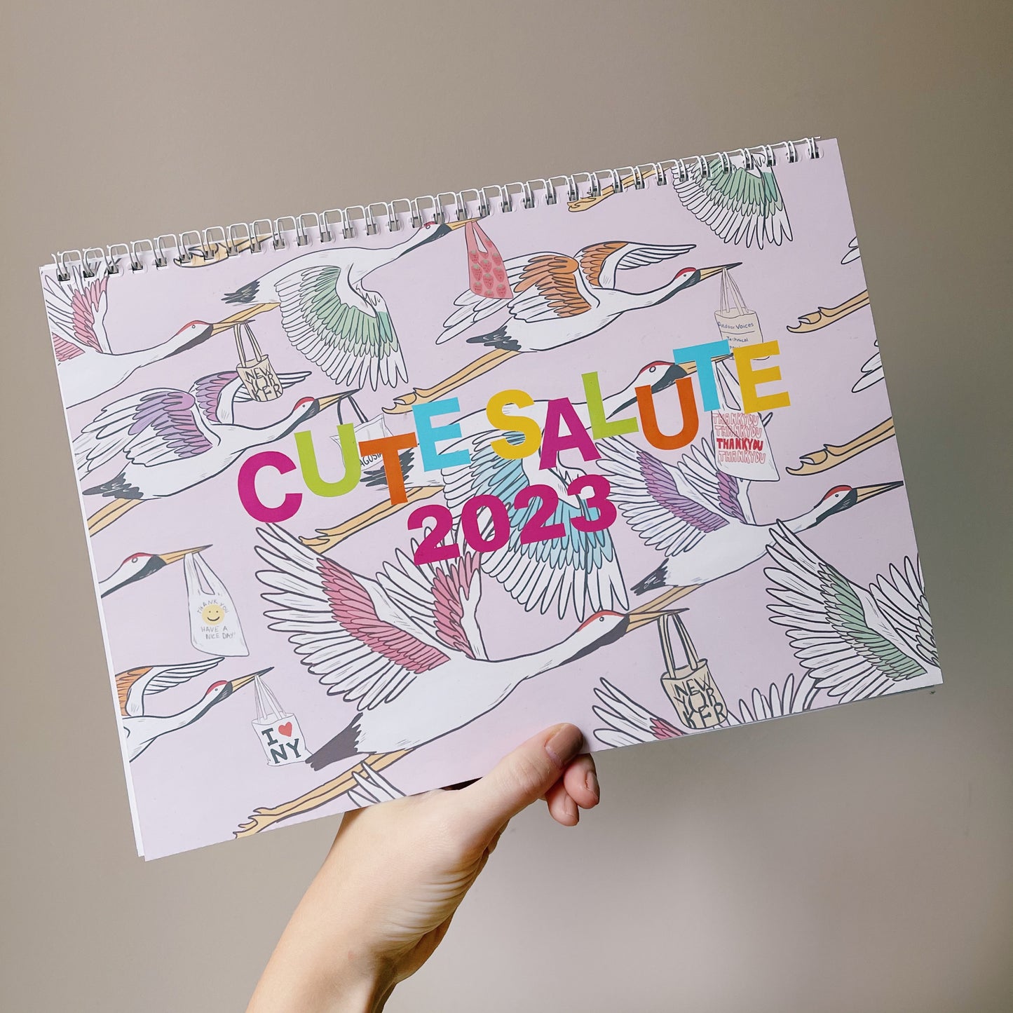 Cute Salute 2023 Wall Calendar