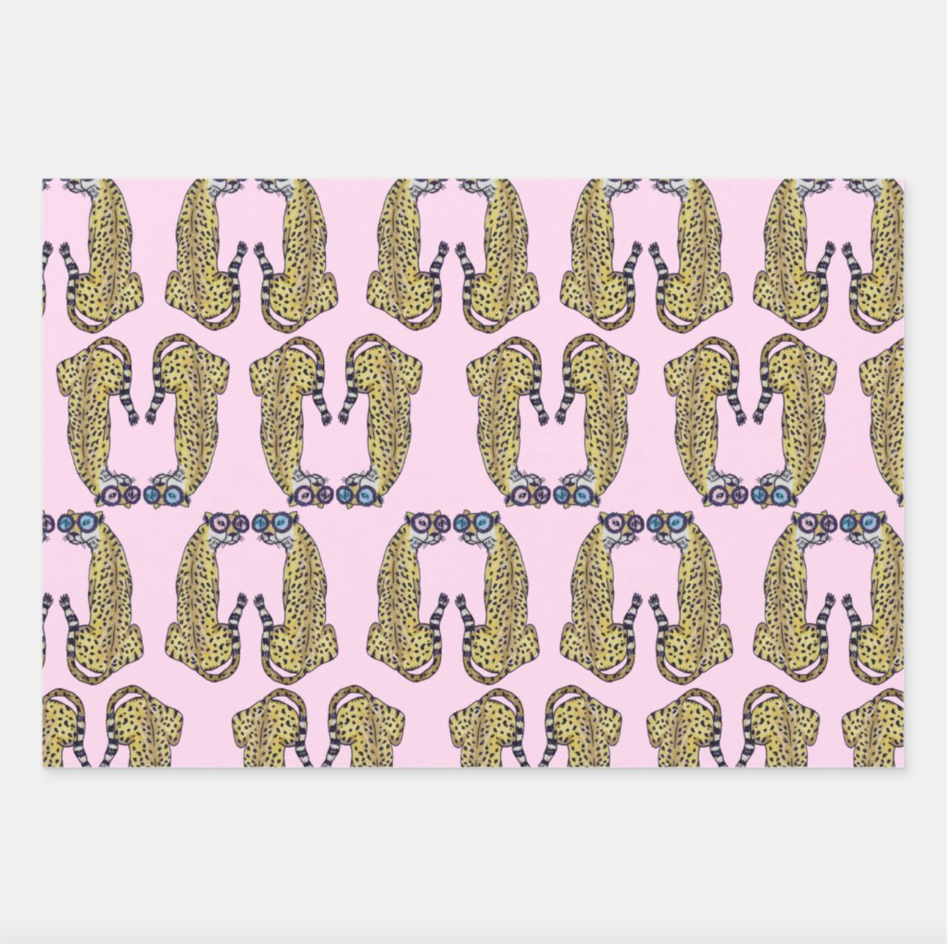 Animal Gift Wrap Sheet Set