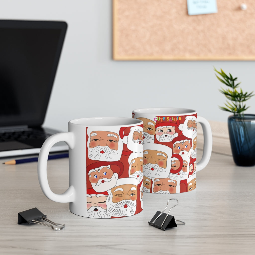 Kitsch-mas Santa Mug