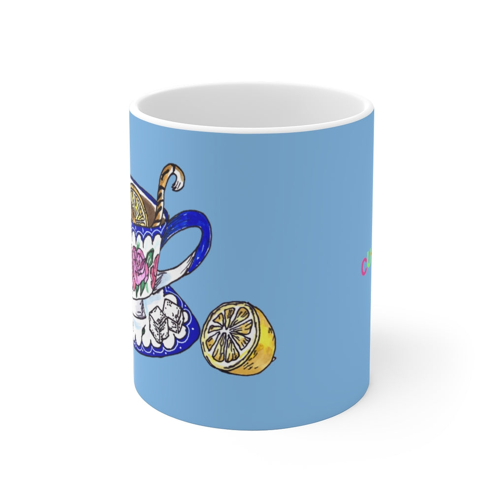 Tiger in Tea Ceramic Mug