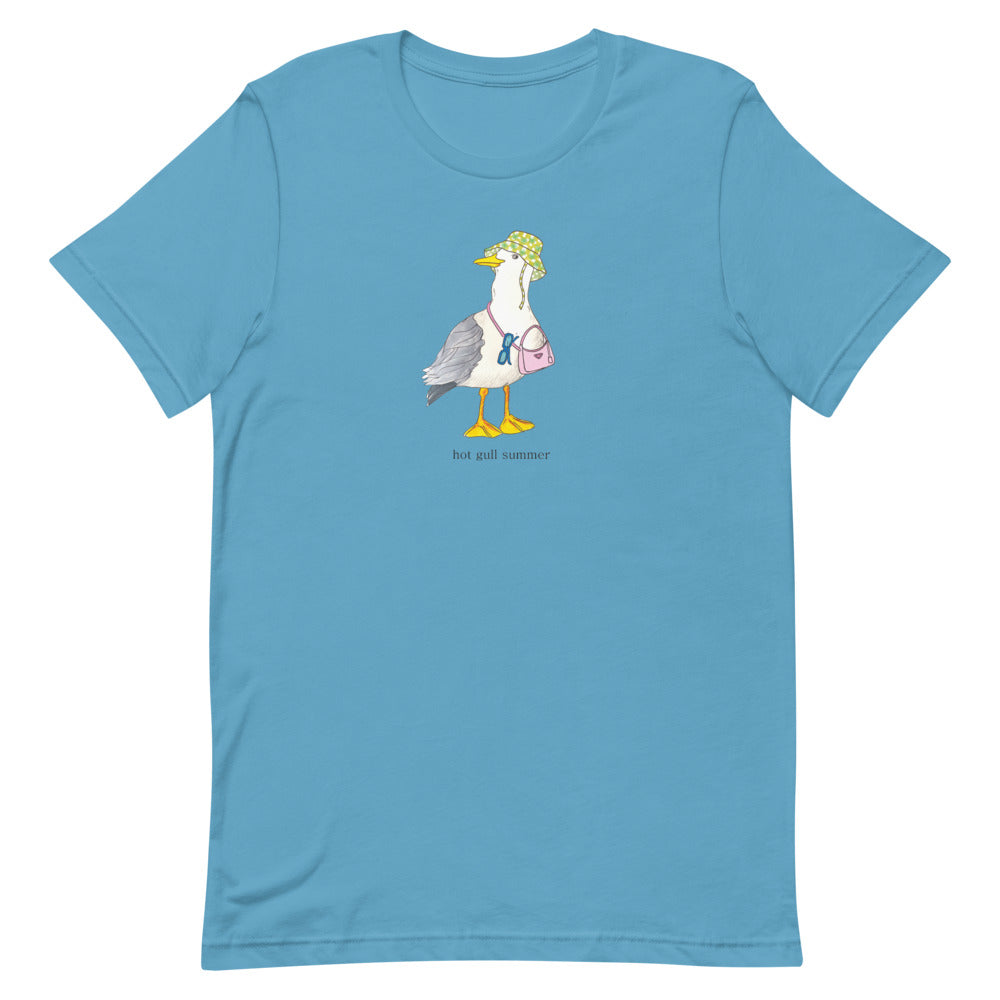 Cute Hot Gull Summer Unisex T-Shirt