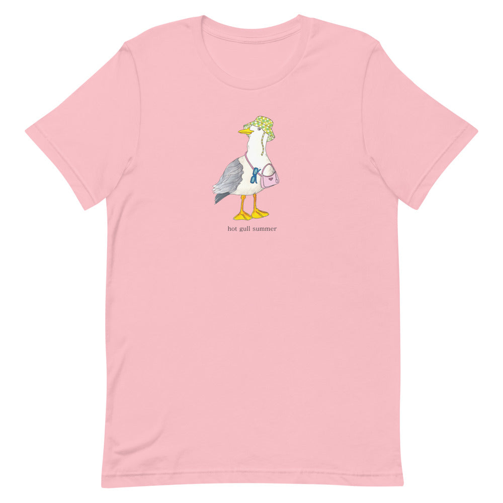 Cute Hot Gull Summer Unisex T-Shirt