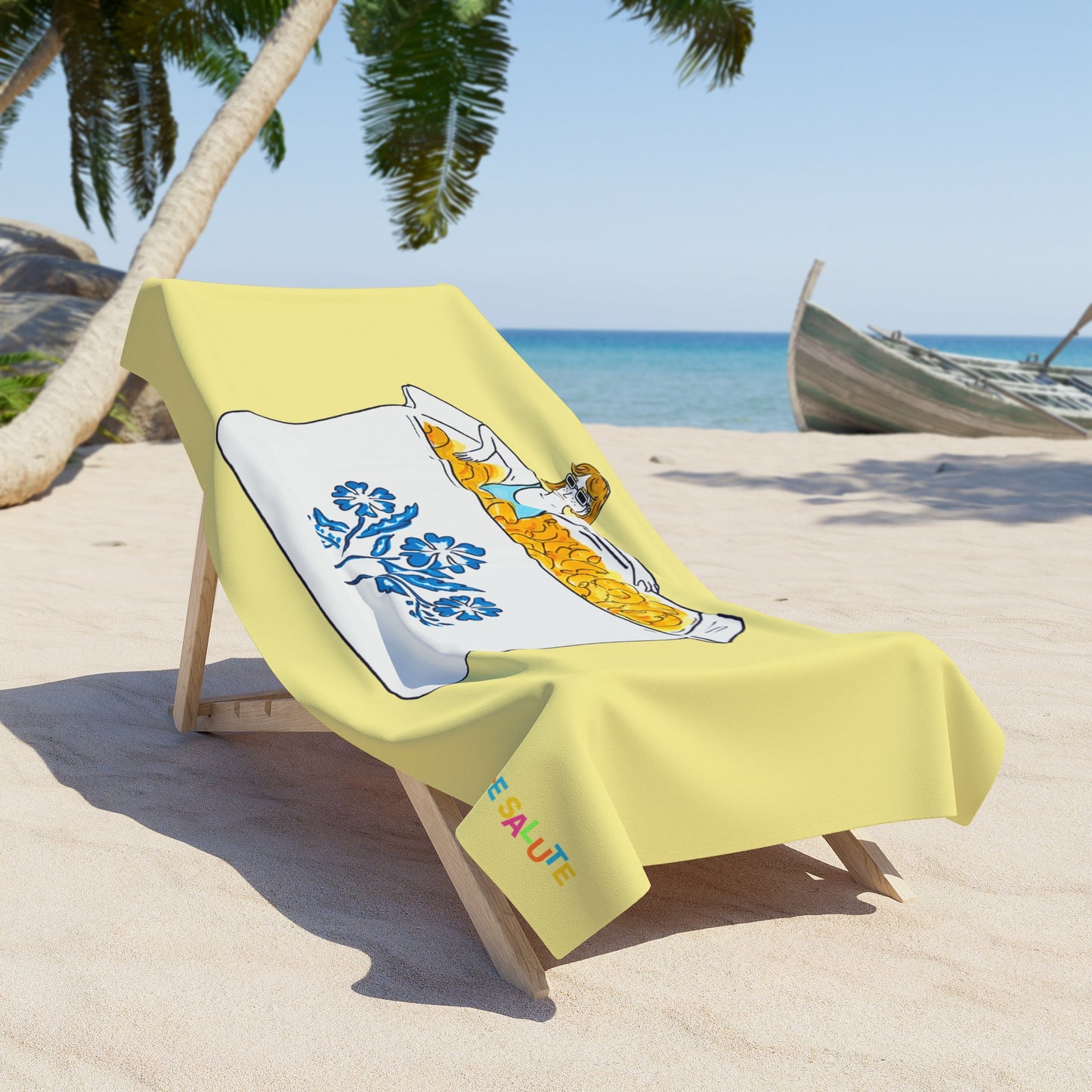 Mac n' Cheese Corningware Summer Beach Towel