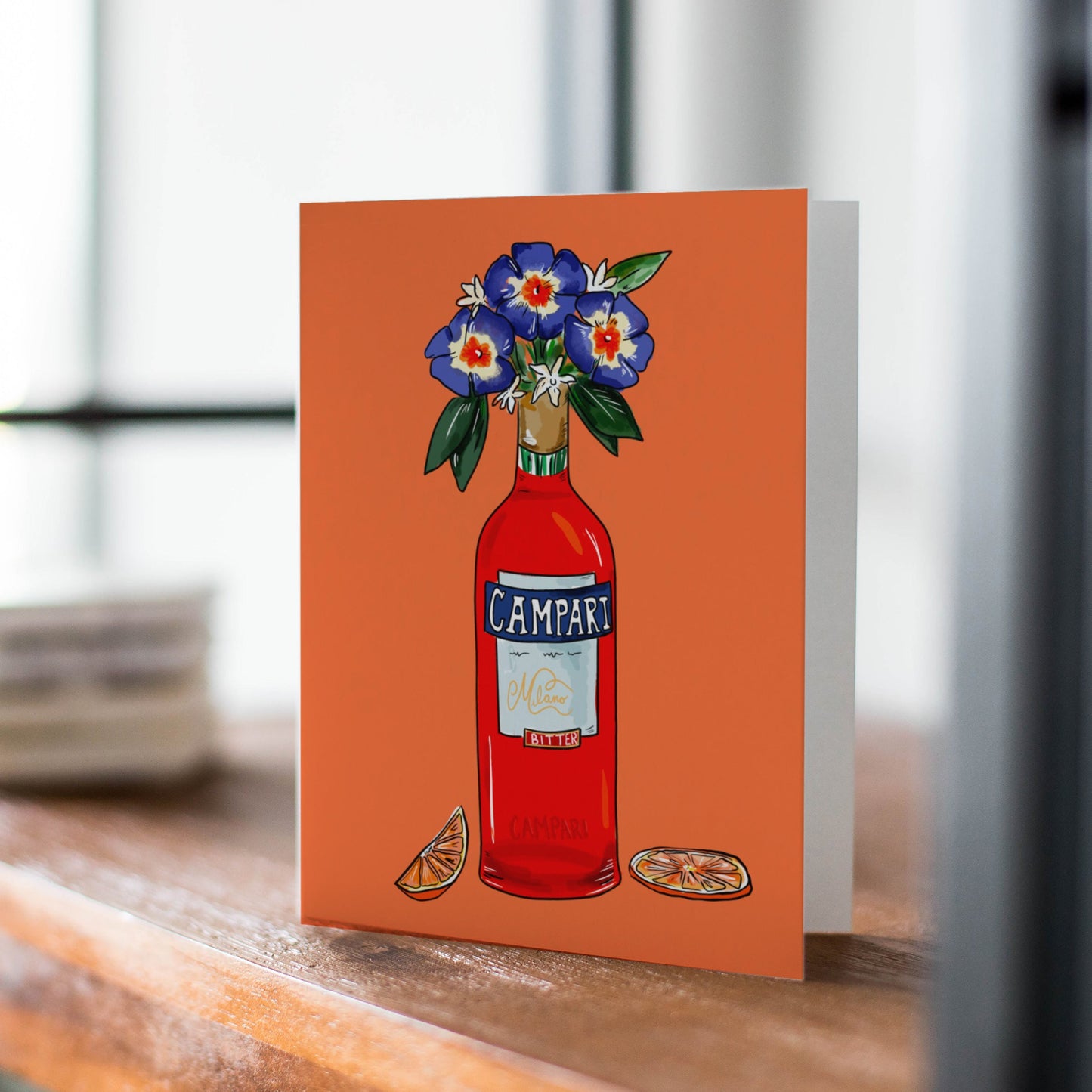 Campari Greeting Card