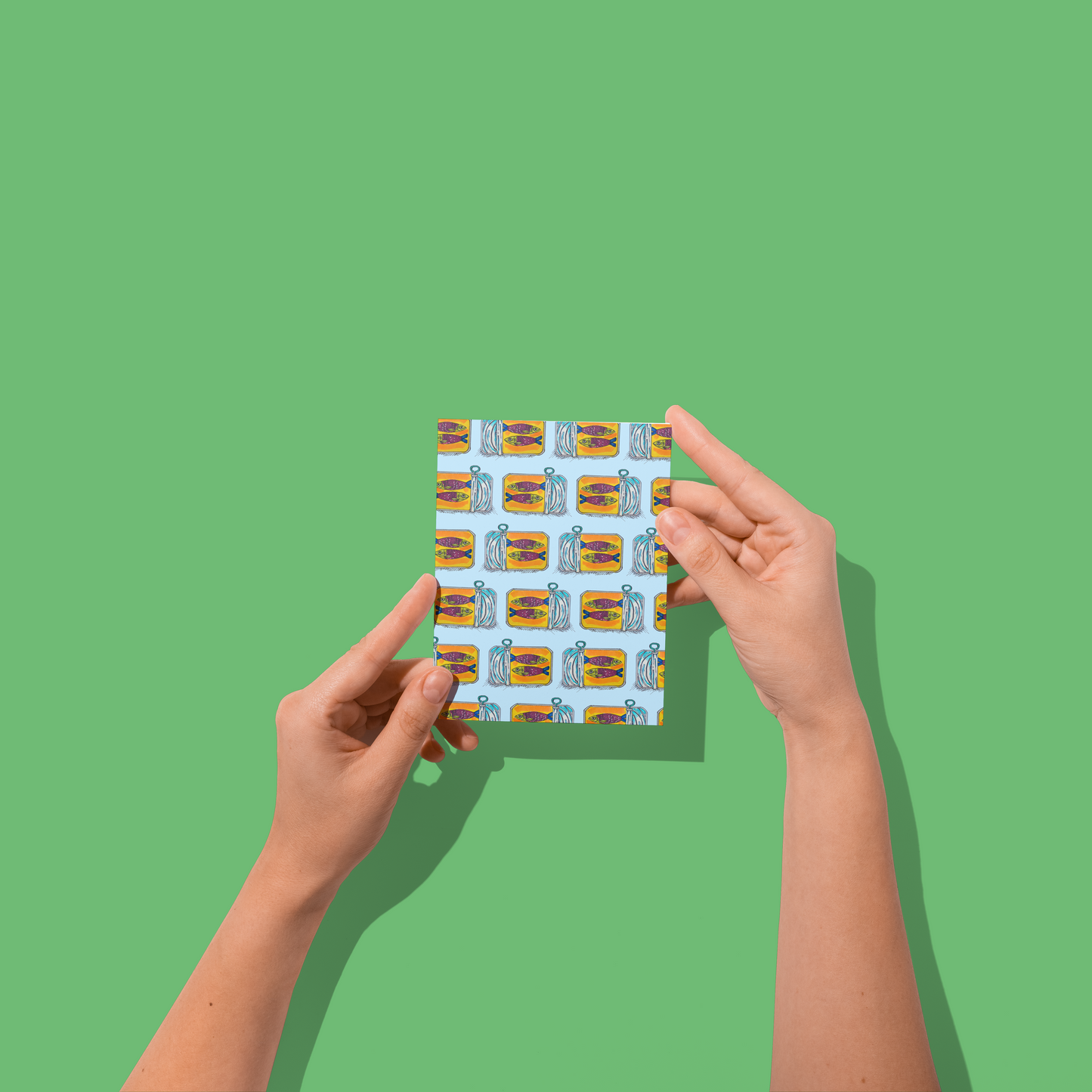 Sardine Friendship Greeting Card