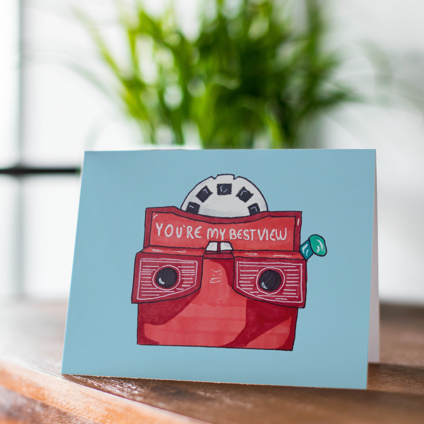 View Master Greeting Card