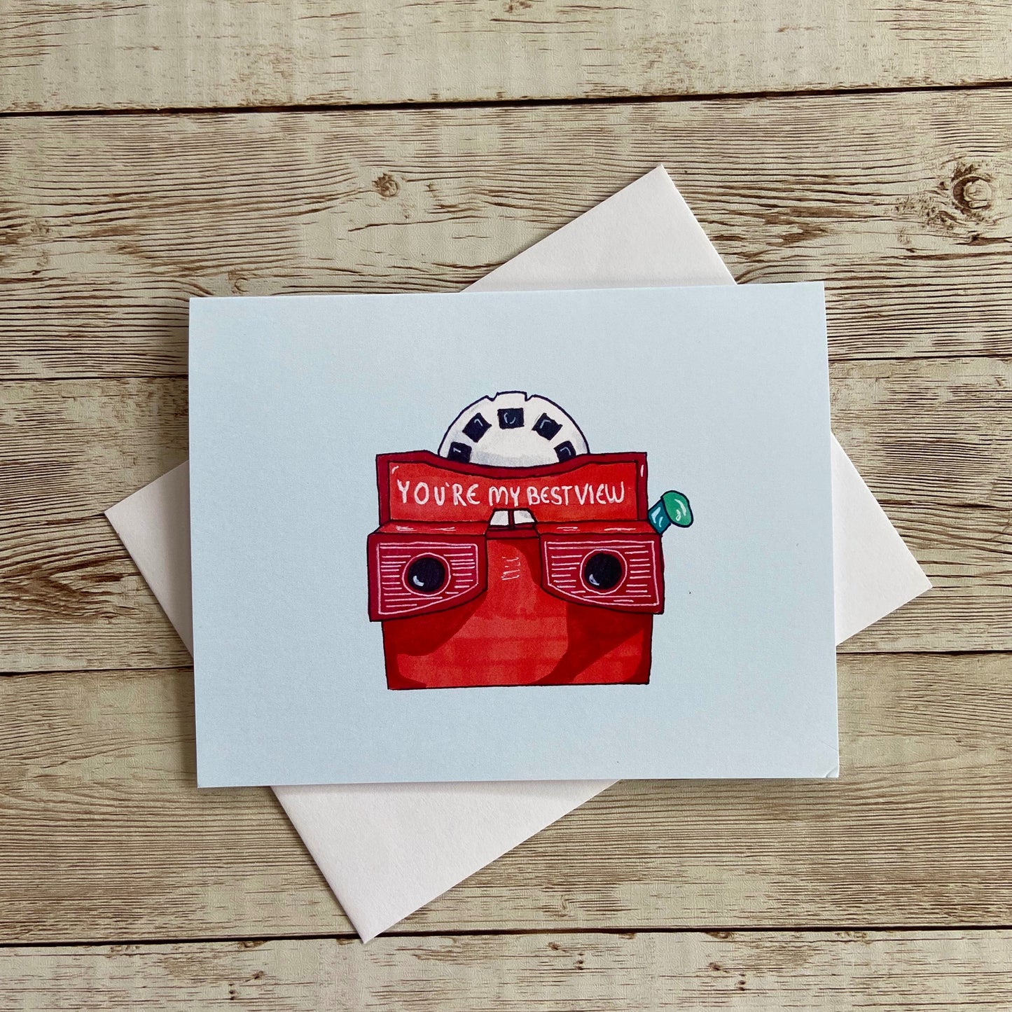 View Master Greeting Card