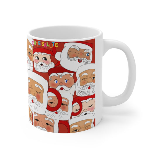Kitsch-mas Santa Mug
