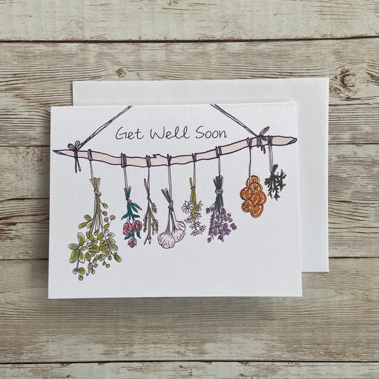 Get Well Soon Greeting Card
