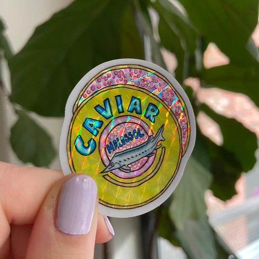 Caviar Sticker
