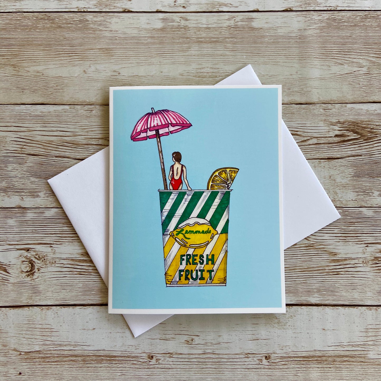 Rhode Island Lemonade Greeting Card