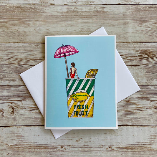 Rhode Island Lemonade Greeting Card
