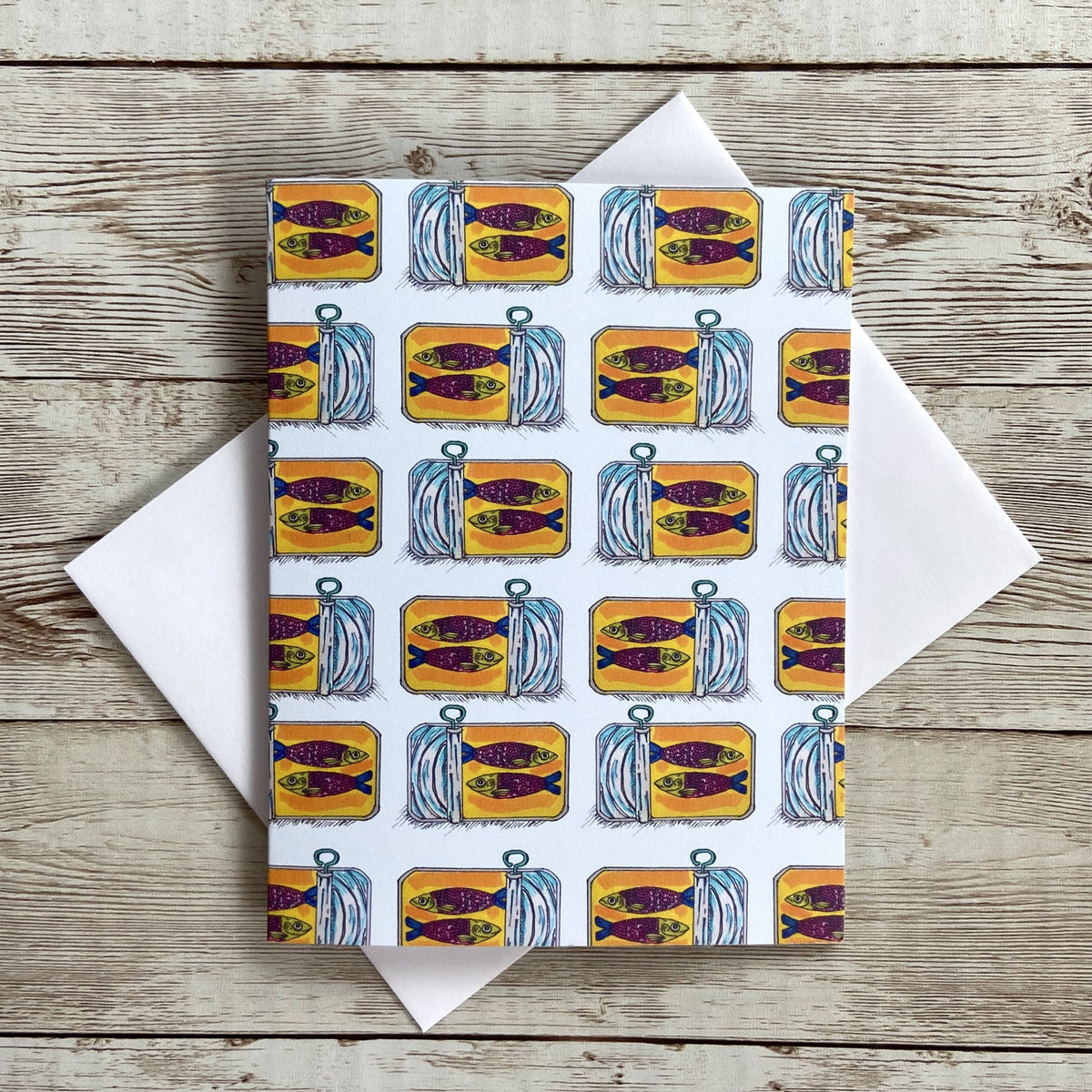 Sardine Friendship Greeting Card