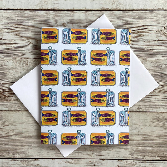 Sardine Friendship Greeting Card