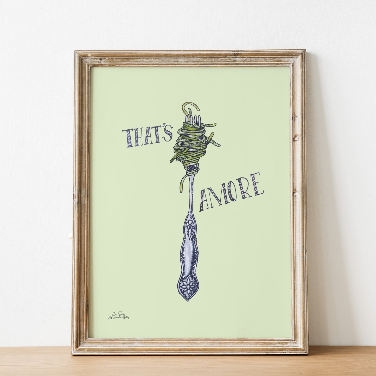 That's Amore Wall Print