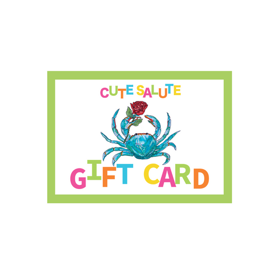 Cute Salute Gift Card