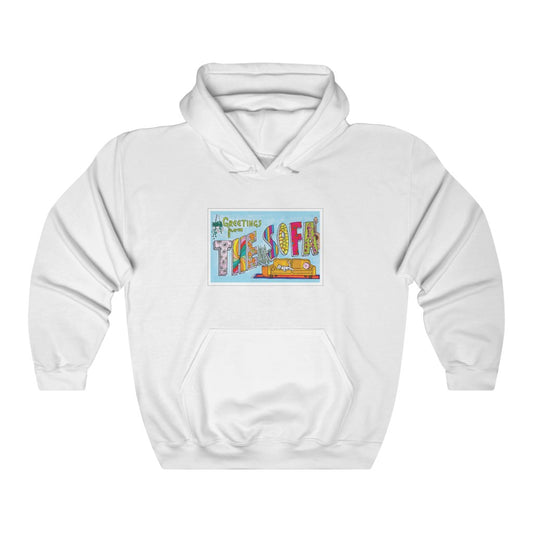 Greetings From The Sofa Hoodie