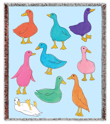Duck Woven Blanket