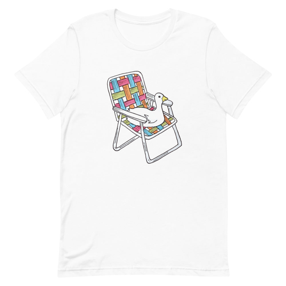 Duck Lawn chair Unisex T-Shirt