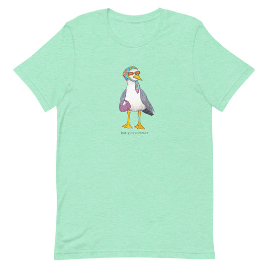 Fancy Hot Gull Summer Unisex T-Shirt