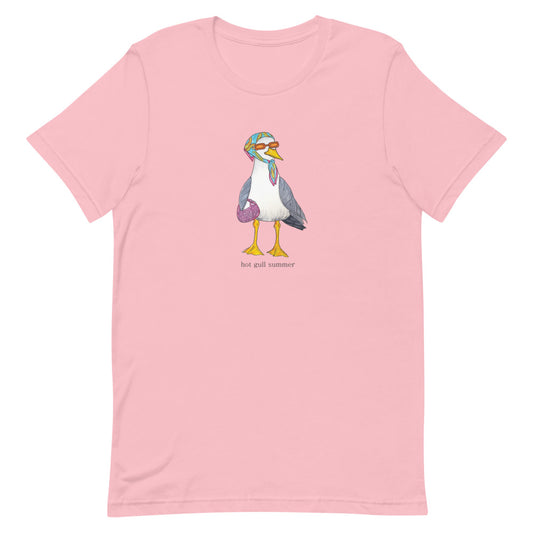 Fancy Hot Gull Summer Unisex T-Shirt