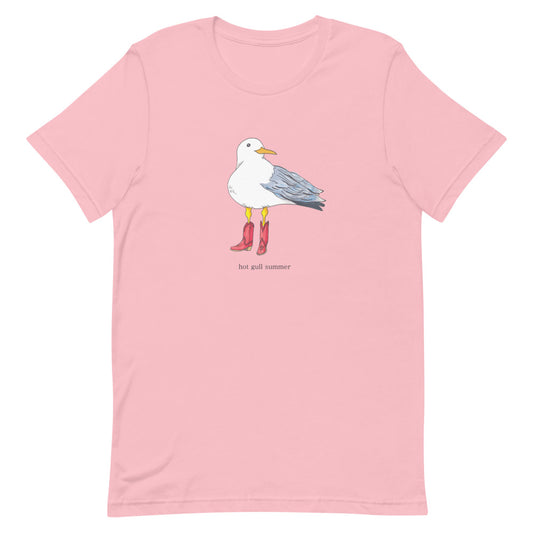 Cowgirl Hot Gull Summer Unisex T-Shirt