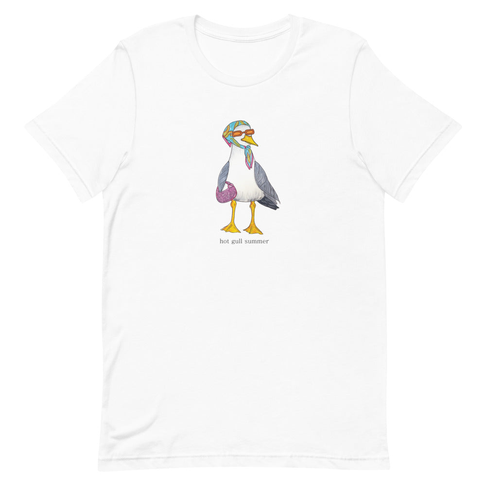 Fancy Hot Gull Summer Unisex T-Shirt