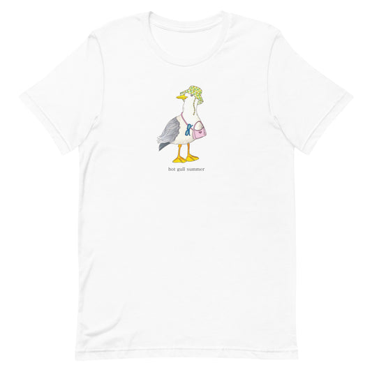 Cute Hot Gull Summer Unisex T-Shirt